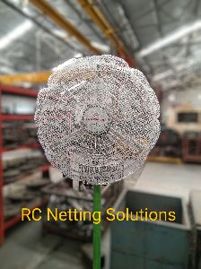 White ROUND Industrial Fan Safety Net Covers, Size : 18inch, 450 MM, 600MM, 750MM, 900MM