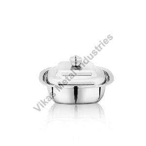 Steel Casserole With Steel Lid