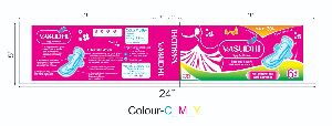 Cotton Vasudhi Sanitary Pads, Feature : Fan-Shape, Odor Control, Side Gather, Super Absorbent