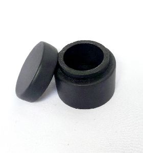 Black Round Polished Plain Wooden Sindoor Box, for Cosmetics Items